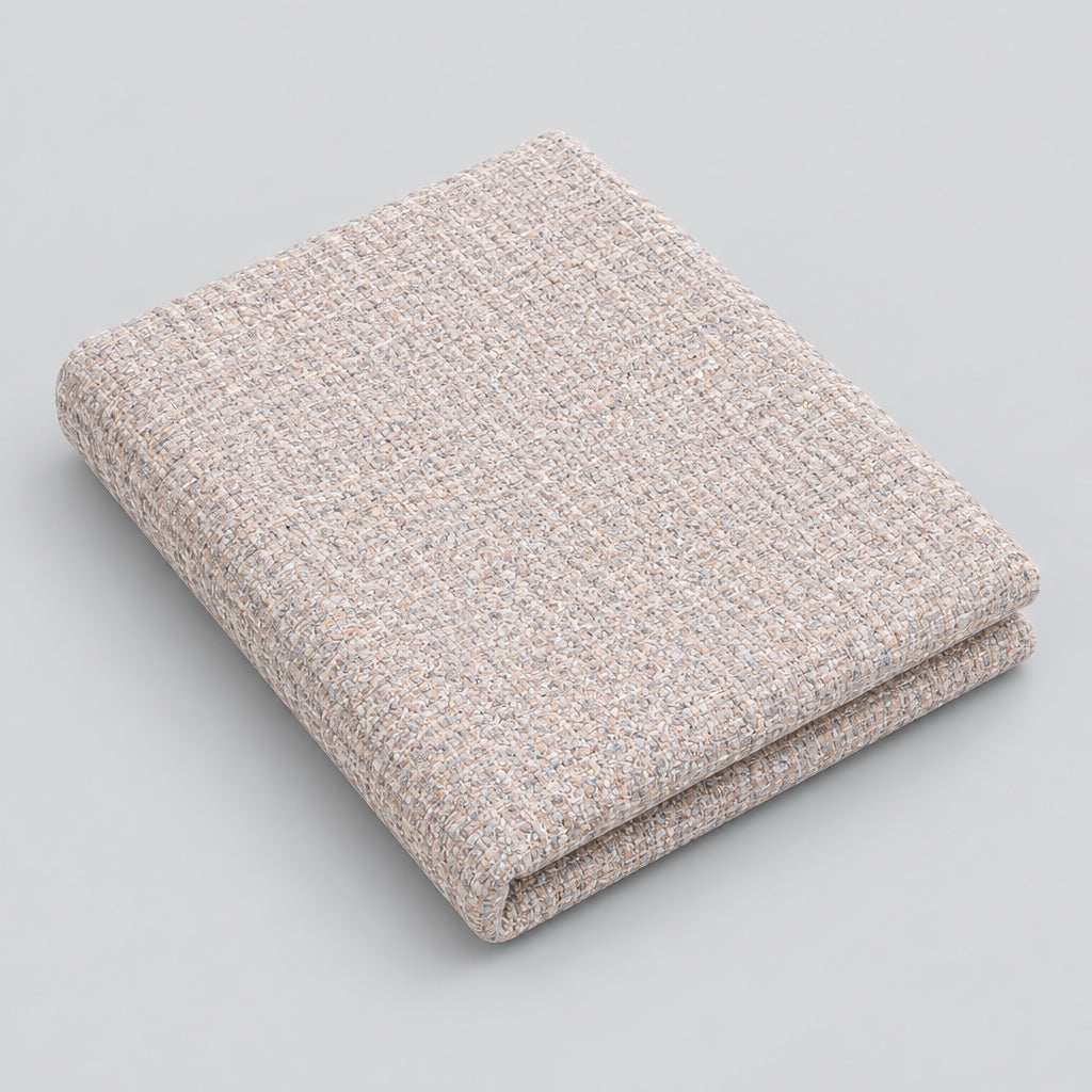 Tissu Chanel tweed Rose poudré