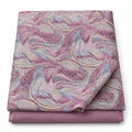 Tissu Brocart strass Rose lavande
