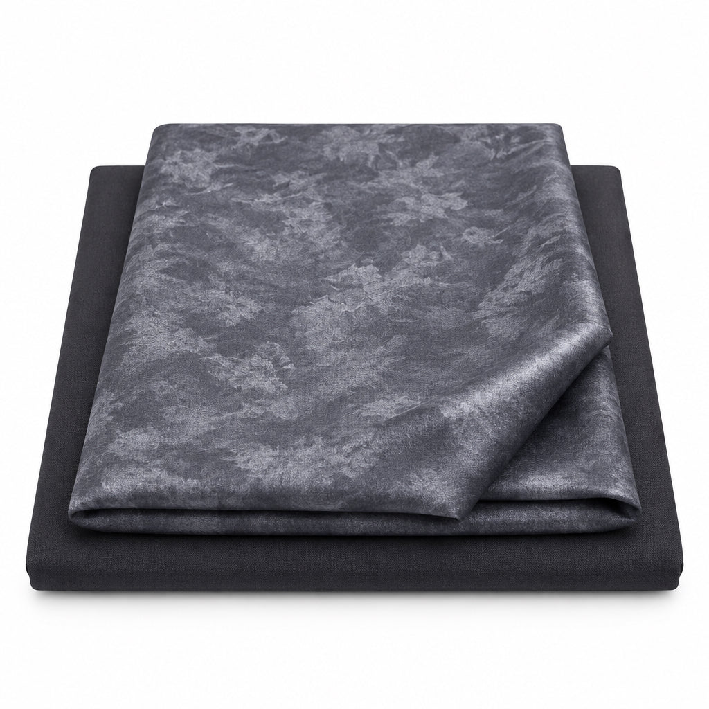 Tissu Jellaba 2 pièces Gris anthracite