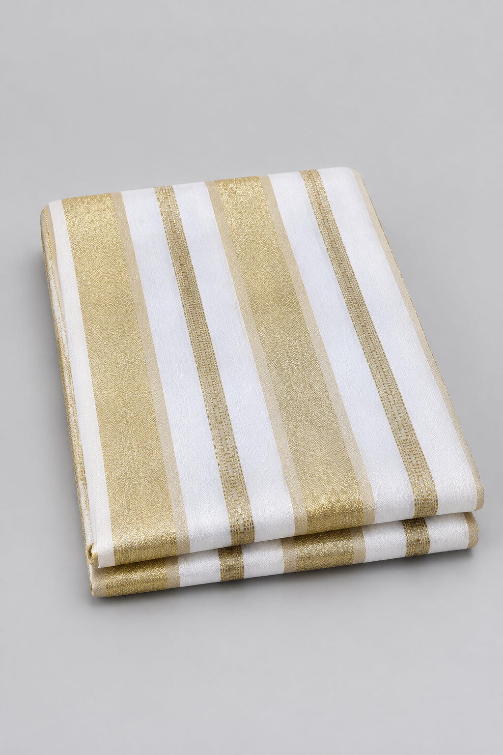 Tissu Jawhara en soie – Blanc doré