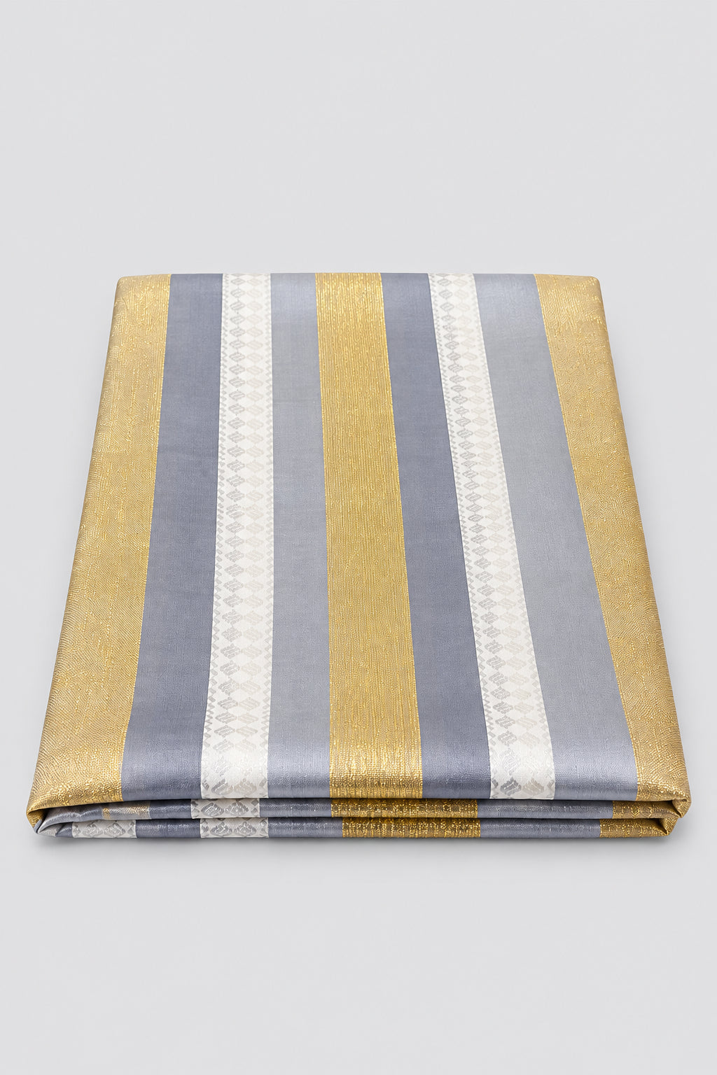 Tissu Jawhara en soie – Gris bleuté