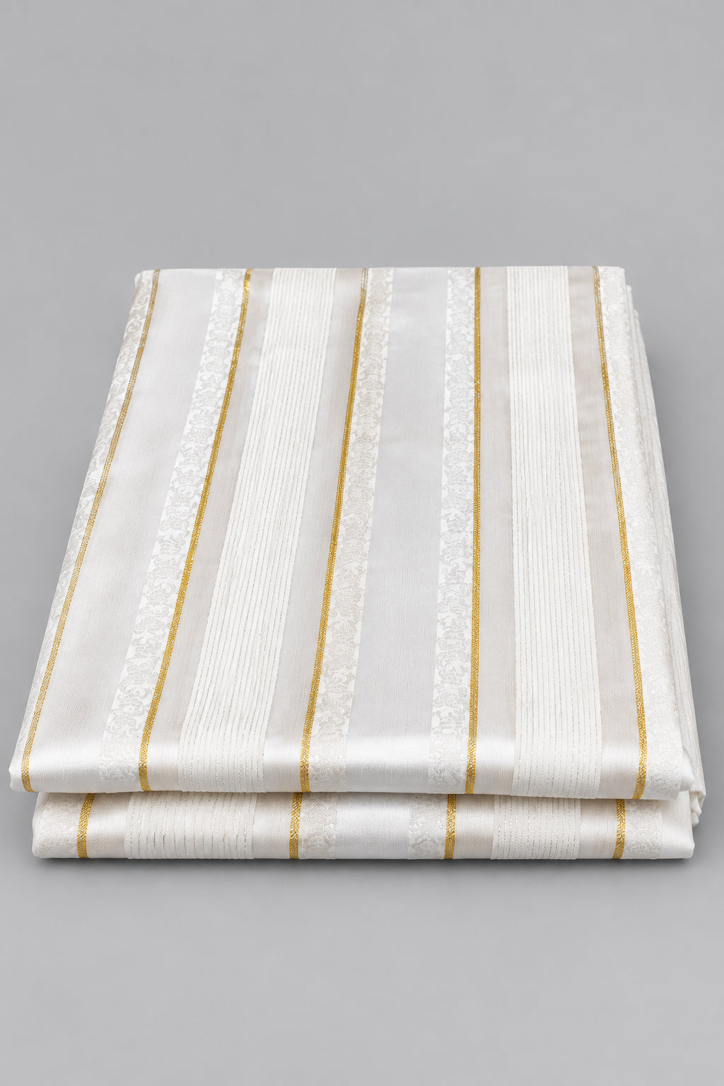 Tissu Jawhara en soie – Blanc nacré