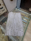 Tissu Elie Saab – Blanc cristal