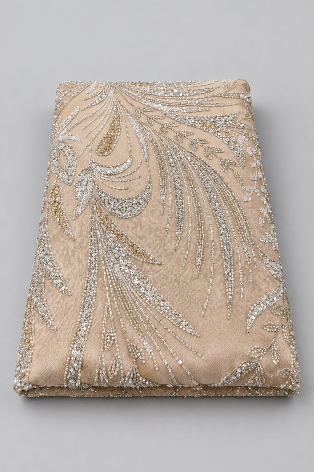 Tissu Elie Saab – Pêche perlé